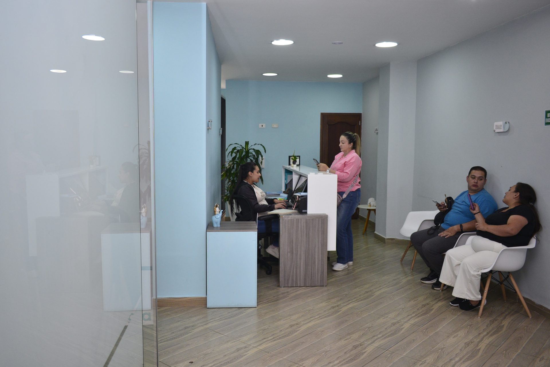Recepción Calma Odontología
